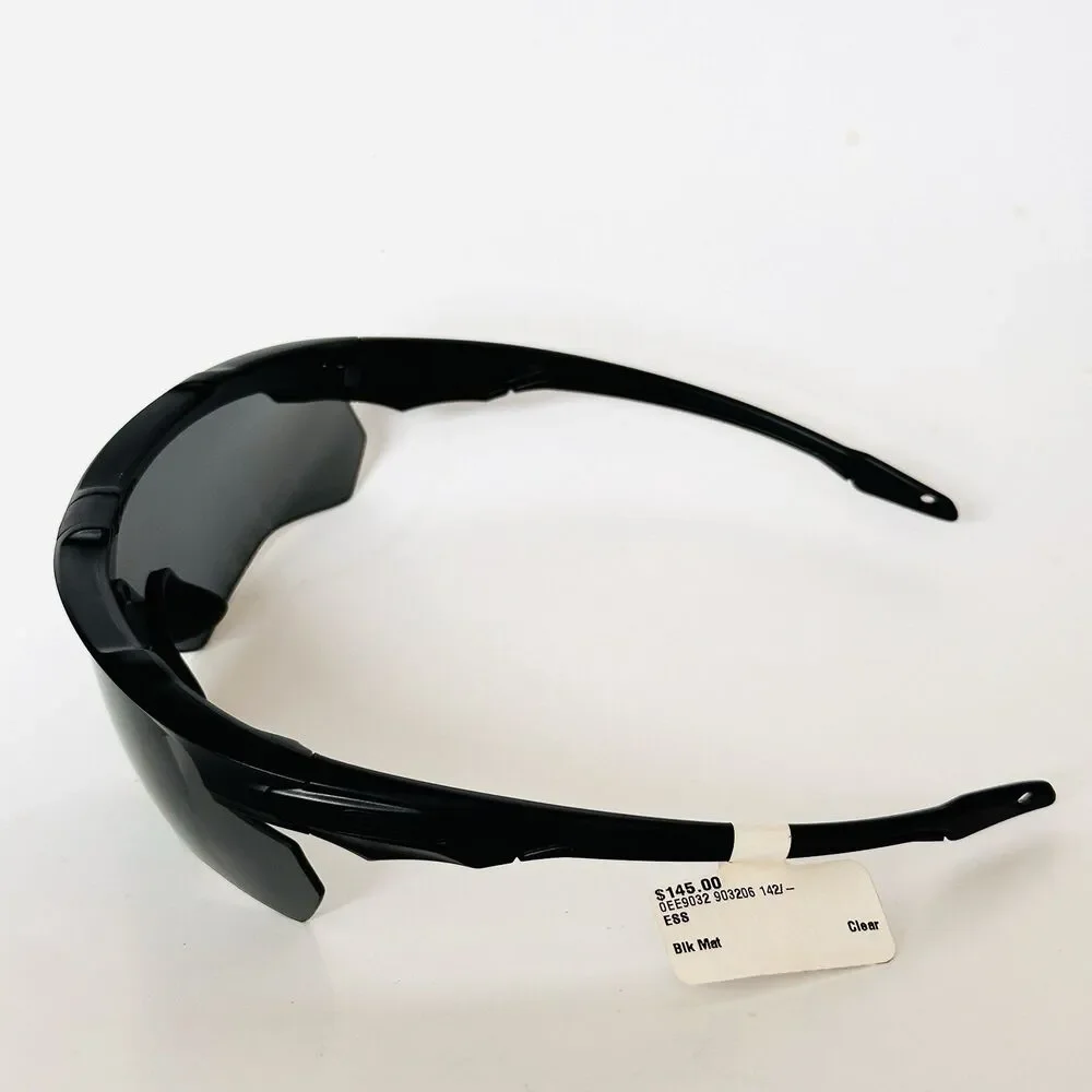 ESS Crossblade E4 Z87 Matte Black Smoked Lens Glasses Sunglasses Safety